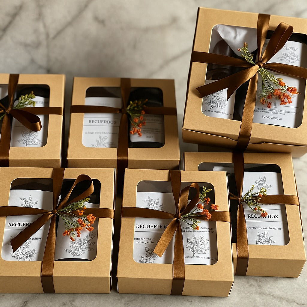 Set 4: Cajita de Regalo Bálsamo Labial - Vela-